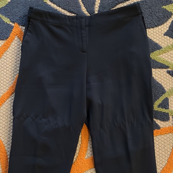 Theory Trousers Navy Blue - Picture 2 of 6